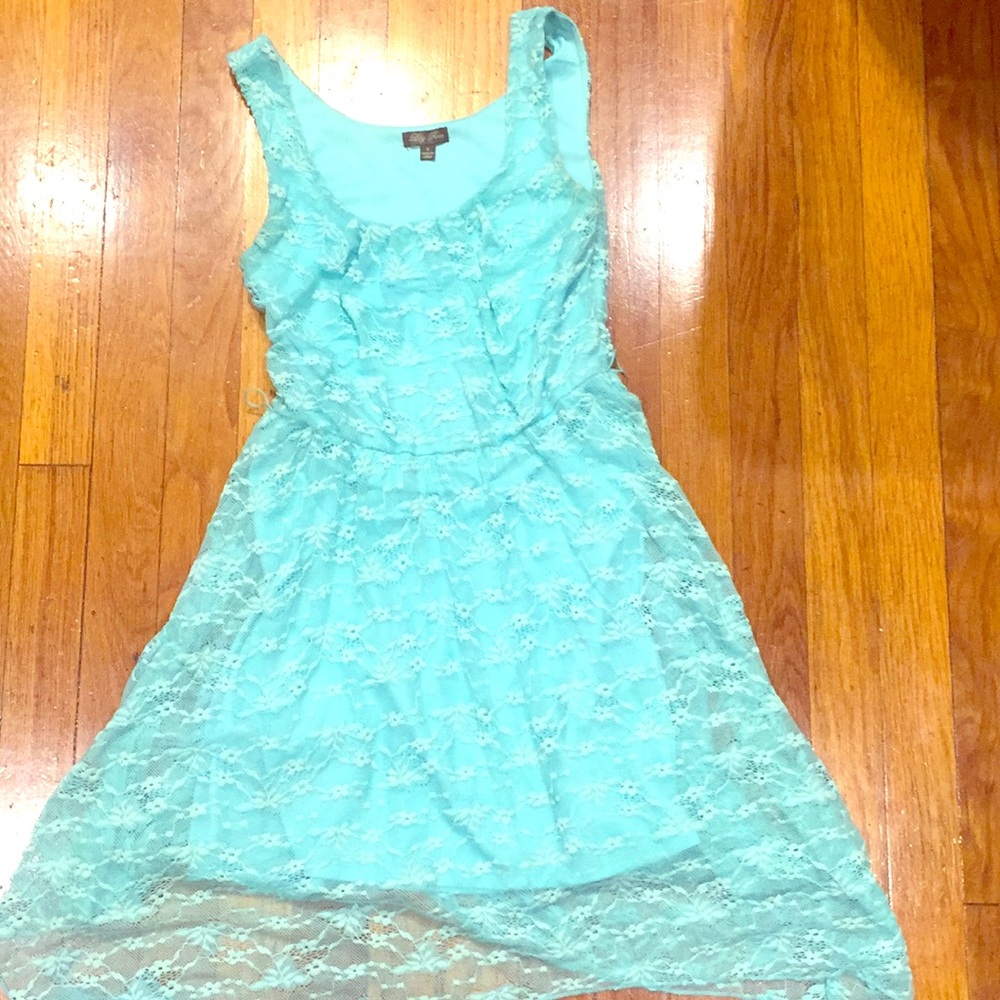 Lily Rose aqua/ turquoise dress